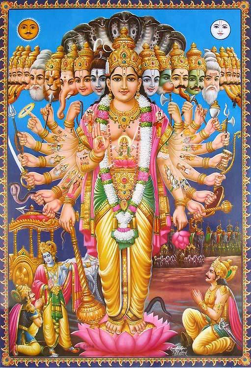 Vishwaroop of Bhagwan Vishnu